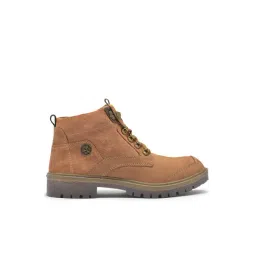 Woodland Men's Cashew Brown Casual Boots