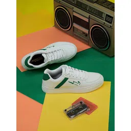 Campus Men White Colourblocked Sneakers