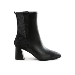 London Rag Women's Black Casual Booties