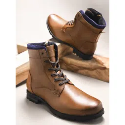 Clog London Men's Tan Derby Boots