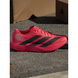 ADIDAS Men's adizero Evo1 comfort M Red & Core Black Running Shoes