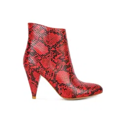 London Rag Women's Red Casual Boots