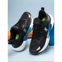 Red Tape Men's Court Crossover Collection Black Running Shoes