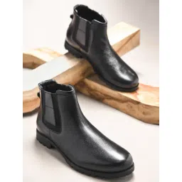 Clog London Men's Black Chelsea Boots