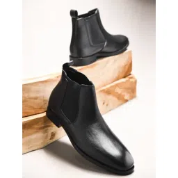 Clog London Men's Black Chelsea Boots
