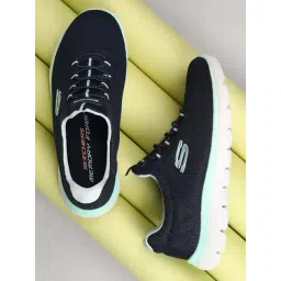 Skechers Women's SUMMITS Navy Walking Shoes