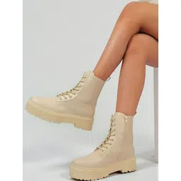Truffle Collection Women Textured Boots