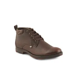 ID Men's Brown Derby Boots