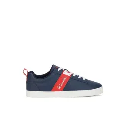 United Colors of Benetton Men's Blue & Red Sneakers