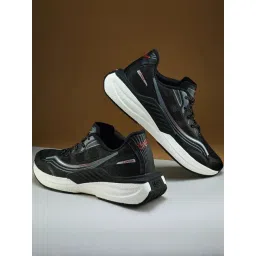 Campus Men's AIR TURBO Black Running Shoes