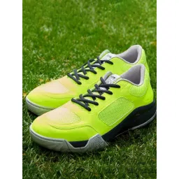 Flx by Decathlon Men's Fluo Lime Yellow Cricket Shoes