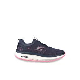 Skechers Women's GO WALK WORKOUT WALKER -OUTPA Navy Hot Pink Walking Shoes