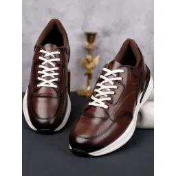 Louis Stitch Men's Tan Casual Sneakers