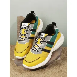 ID Men's Yellow Casual Sneakers
