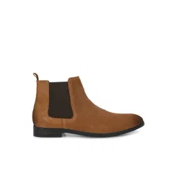 Shences Men's Tan Chelsea Boots
