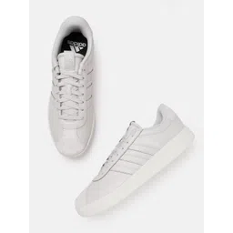 ADIDAS Men VL Court 3.0 IKD Leather Skateboarding Shoes