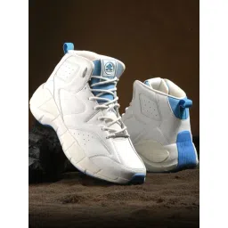 Off Limits Men's RIDER White & Blue Basketball Shoes