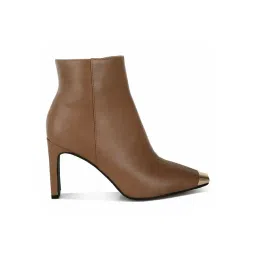 London Rag Women's Brown Casual Booties