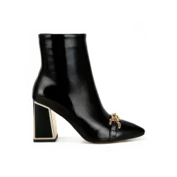 London Rag Women's Black Casual Booties