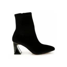 London Rag Women's Black Casual Booties