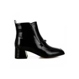 London Rag Women's Black Casual Booties