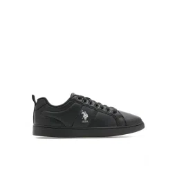 U.S. Polo Assn. Men's Black Casual Sneakers