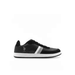 U.S. Polo Assn. Men's Black Casual Sneakers