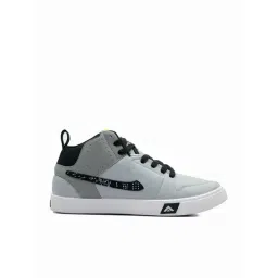 Asian Men's Grey Ankle High Sneakers