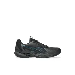 Asics Men's SOLUTION SPEED FF 3 NIGHT Black & Prism Blue Tennis Shoes