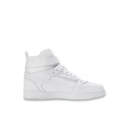 Puma Men's Court Shatter White Ankle High Sneakers