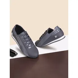 LOUIS STITCH Men's Color Blocked Casual Sneaker with Auto Adjustable Elastic Laces