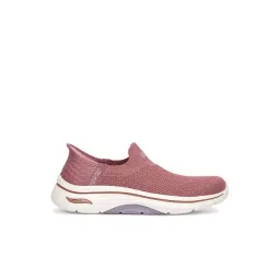Skechers Women's Go Walk Arch Fit 2.0 - Val Dark Rose Walking Shoes