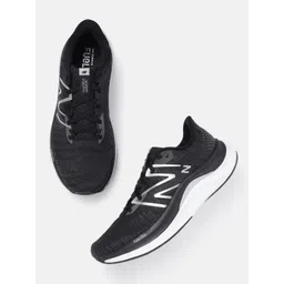 New Balance Women PROPEL Woven Design Round-Toe Running Shoes with Brand Logo Detail