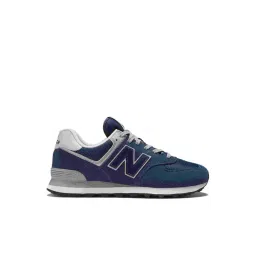 New Balance Men's 574 Navy Casual Sneakers