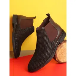 Carlton London Men's Brown Chelsea Boots