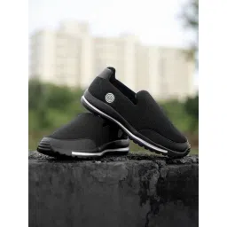 Bacca Bucci Men's Comfortable Jet Black Running Shoes