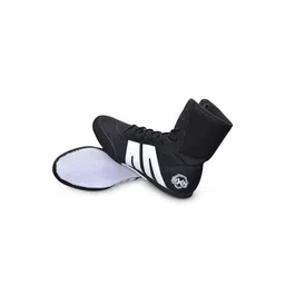 RXN Men Leather High-Top Training or Gym Non-Marking Shoes