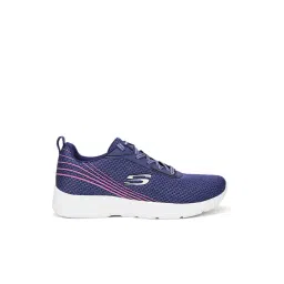 Skechers Women's Dynamight 2.0 Blue & Purple Casual Sneakers