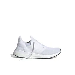 adidas Men's UltraBOOST 20 White Running Shoes