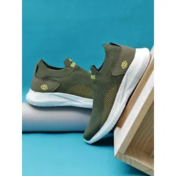 SCHOOZI Men Mesh Running Non-Marking Shoes