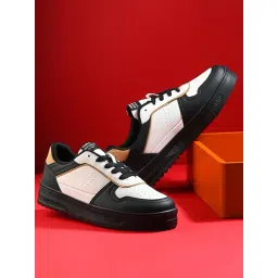 Spykar Men's MARIO Black Casual Sneakers