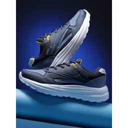 ASIAN Men Mesh Lace-Ups Running Non-Marking  Sports Shoes