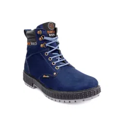 Bacca Bucci Blue Derby Boots
