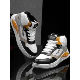 Asian Men's Multicolor Ankle High Sneakers