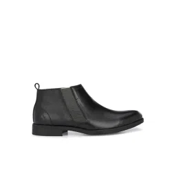 Hitz Men's Black Chelsea Boots