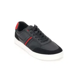 Louis Philippe Men's Grey Casual Sneakers