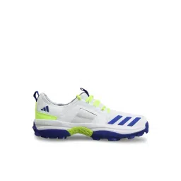 Adidas Men's Cricup 23 White Cricket Shoes