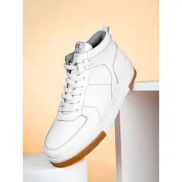 HRX by Hrithik Roshan Men PU High-Top Sneakers