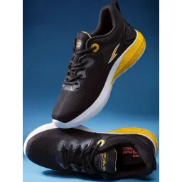 Asian Men's Black Running Shoes