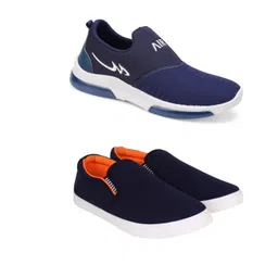 Free Kicks Men Multicoloured Mesh Marking Running Sports Shoes